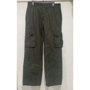 Ronning London Cargo Pants Mens Sz 32 Olive Green Performance Lightweight